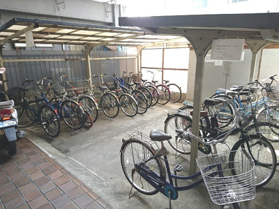 【その他】 | 三賀マンション | 駐輪場です