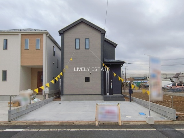 草加市清門2丁目 新築分譲住宅 全5棟 B号棟の外観