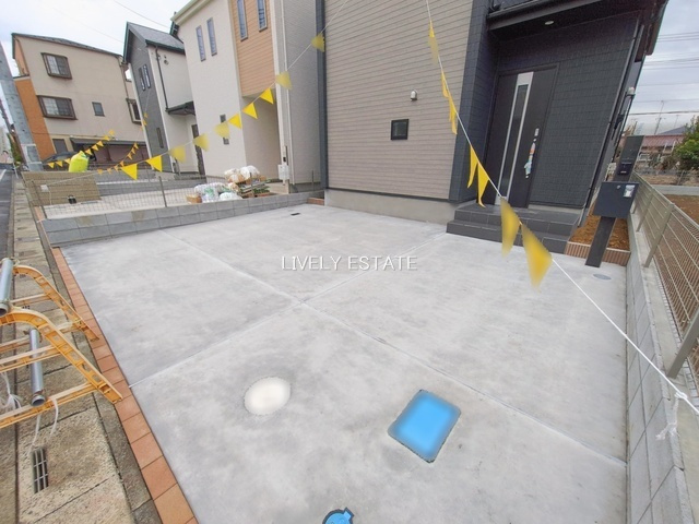 草加市清門2丁目 新築分譲住宅 全5棟 B号棟の駐車場