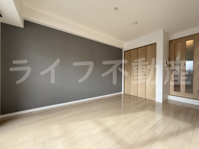 B-RISE玉造の居間・リビング|ゆったり過ごせる居間です