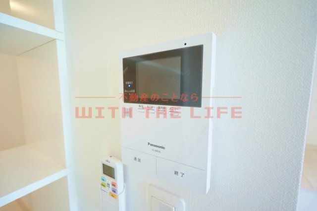 CB久留米フルール【キャッシュバック対象物件】のセキュリティ|同建設会社施工物件の写真です。※現状優先