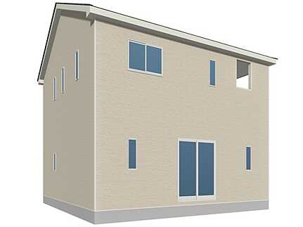 安芸郡熊野町川角１丁目の完成予想図
