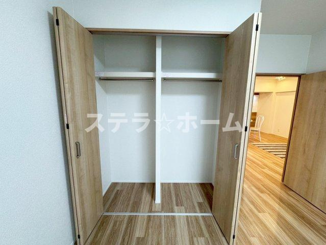 メガロコープ茨木の収納|大きなスペースがあり、収納には困りません