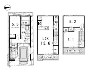 高槻市東五百住町　新築戸建の画像