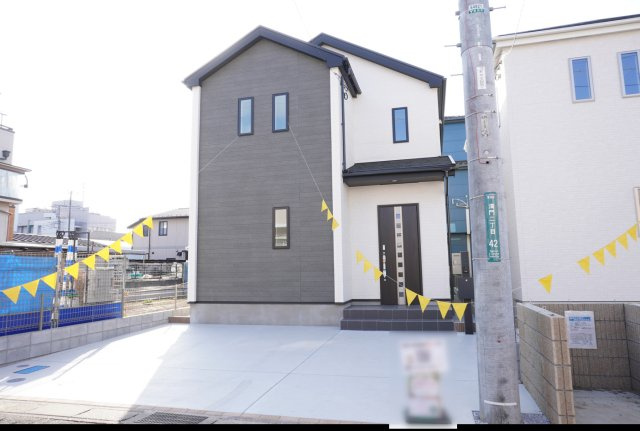 草加市清門2丁目 新築分譲住宅 全5棟 D号棟の外観