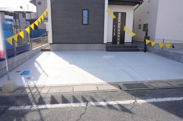 草加市清門2丁目 新築分譲住宅 全5棟 D号棟の駐車場