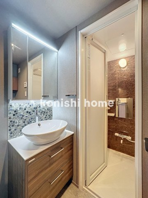 【独立洗面台】 | P’sクレスト桜木町 | ※同タイプ、別部屋写真使用。