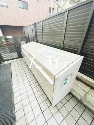 【その他共用部分】 | オリエンタル新丸子Ⅱ | 敷地内ごみ置き場です。