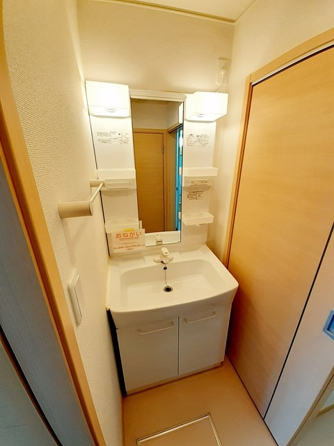 サニーレジデンス　Ａの洗面所|洗面所