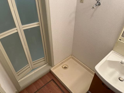 【洗面所】 | サザンクロスⅡ | 室内の洗濯機置き場