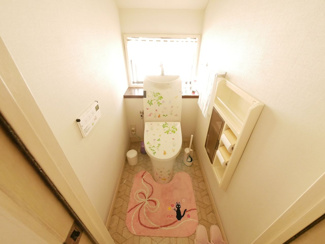 【トイレ】 | 甲斐市牛句 H2年築積水ハウス施工の軽量鉄骨造 中古戸建 | 2階トイレも2014年にリフォーム済