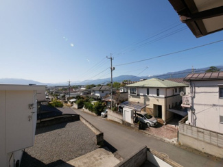 【展望】 | 甲斐市牛句 H2年築積水ハウス施工の軽量鉄骨造 中古戸建 | バルコニーからの眺望