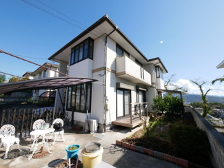 【外観】 | 甲斐市牛句 H2年築積水ハウス施工の軽量鉄骨造 中古戸建 | 現在空家の為、随時ご見学可能です。お気軽にお問合せください。