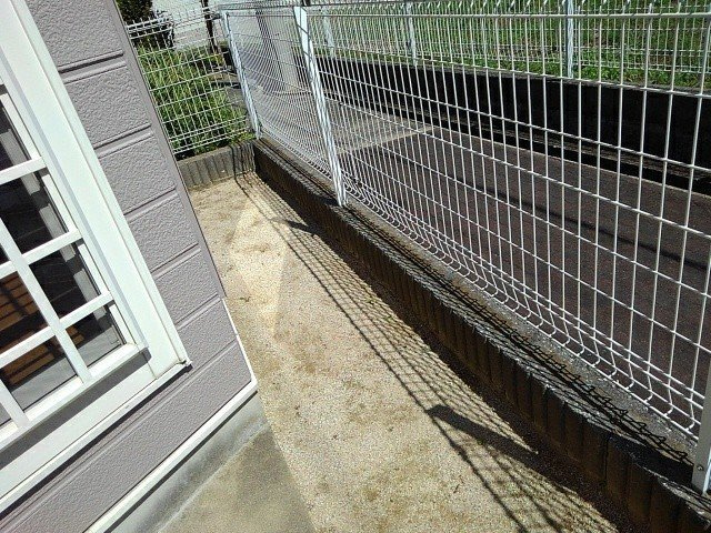 クレールのバルコニー|庭です＊