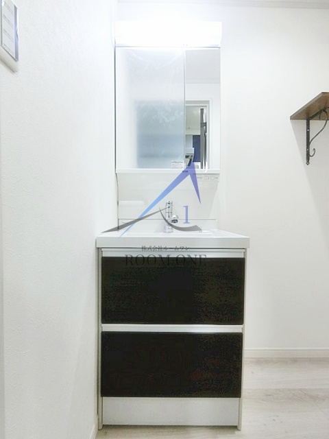 ハーミットクラブハウス自由が丘Ⅲの洗面所|洗面台です。