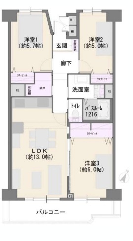 第2大船パークタウンD棟の画像