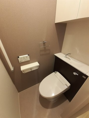 ドゥ　ボヌールⅡのトイレ|トイレもきれいです