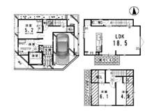 高槻市永楽町　新築戸建の画像