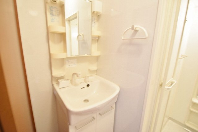 ソレーユ西船の洗面所|便利なシャンプードレッサー付