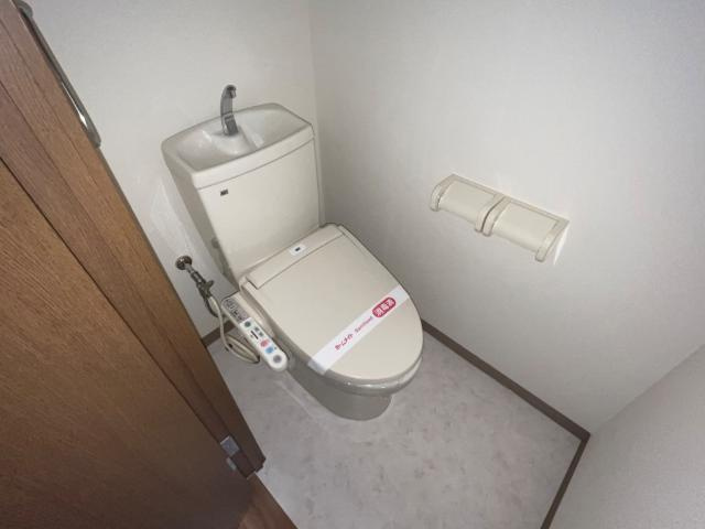 ソルティ１のトイレ|シャワー付トイレ