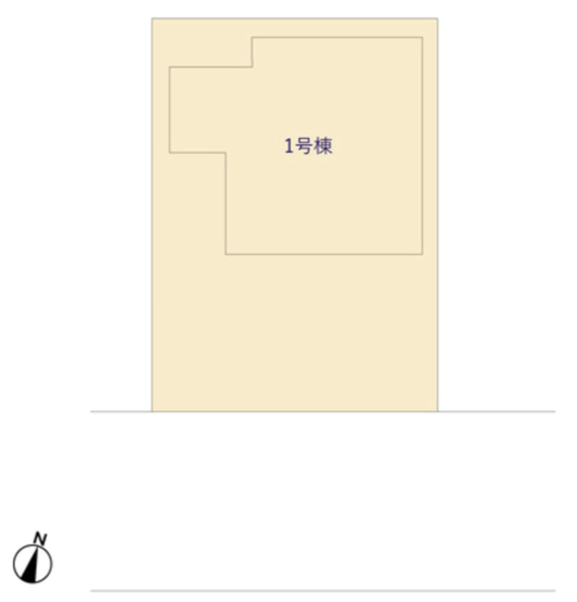【区画図】 | 北本市二ツ家3期　GRAFARE DESIGN　新築戸建　全1棟　1号棟