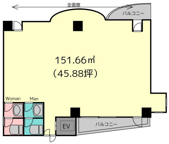 リードシー東上野ビルの間取り