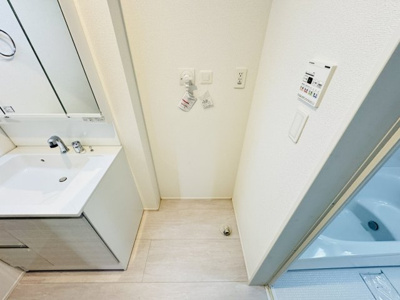 【ランドリースペース】 | 三郷市彦川戸１丁目新築戸建（彦川戸２期） | 洗濯機置き場