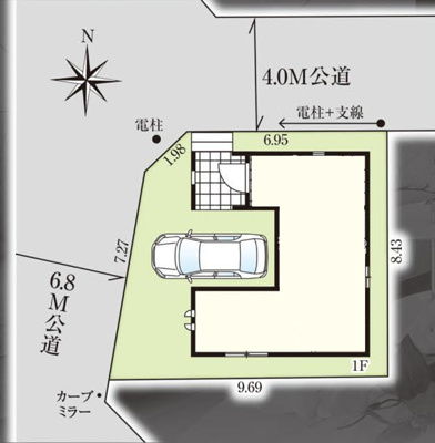 【区画図】 | 三郷市彦川戸１丁目新築戸建（彦川戸２期） | 区画配置図
