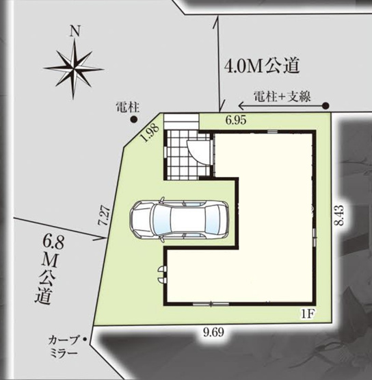 【区画図】 | 三郷市彦川戸１丁目新築戸建（彦川戸２期） | 区画配置図