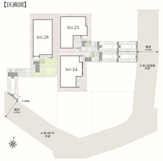 【区画図】 | 市川市柏井町１丁目