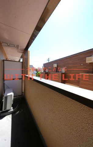 ヴィラージュⅠ【キャッシュ対象物件】のバルコニー|お洗濯にも便利なバルコニー付き