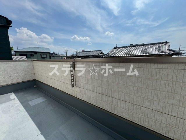 新在家1 中古戸建のバルコニー|落ち着いた時間を過ごせるバルコニーです