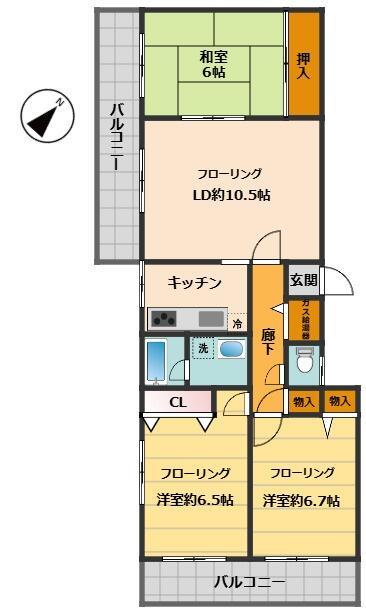 横浜市保土ケ谷区釜台町の中古マンションの画像