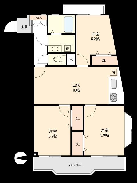 横浜市南区南太田４丁目の中古マンションの画像