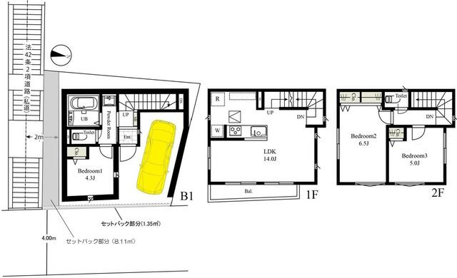 横浜市西区藤棚町２丁目の新築一戸建の画像