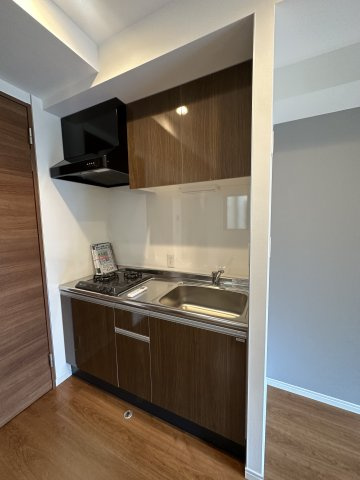 新宿区山吹町の賃貸マンションのキッチン|使いやすいキッチンです