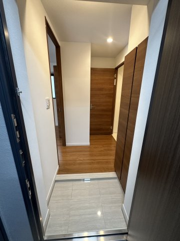 新宿区山吹町の賃貸マンションの玄関|毎日通る玄関はこちらです