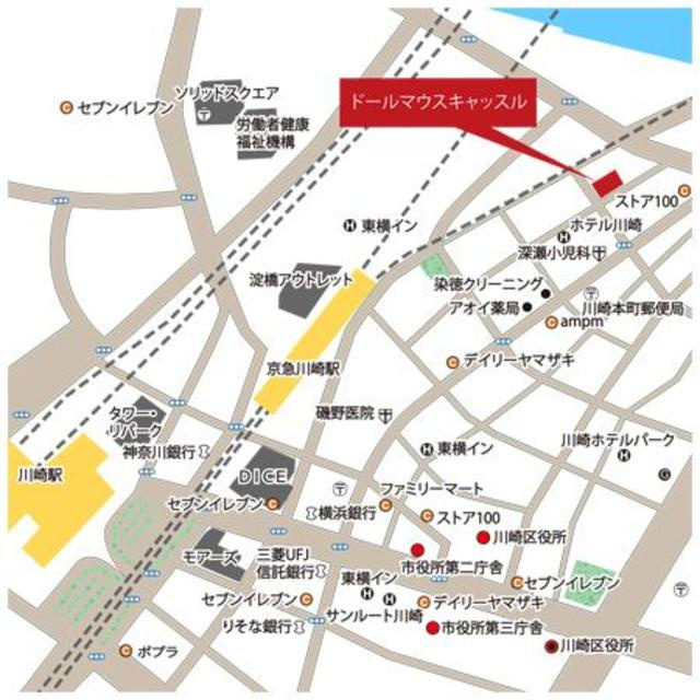 Ｄｏｒｍｏｕｓｅ　Ｃａｓｔｌｅの地図