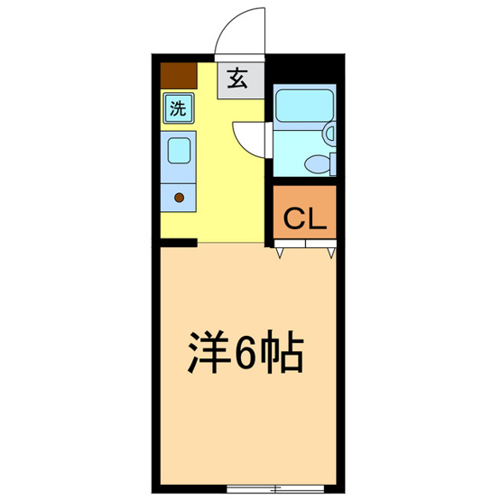【間取り】 | アリス結城第３　1号棟