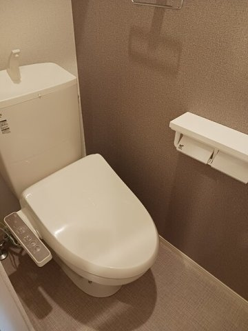 ソルス・おおたかのトイレ|落ち着いたトイレです