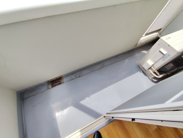 ロックワハイツのバルコニー