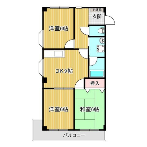 グランパレの間取り
