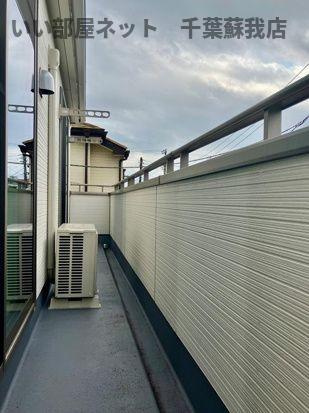 矢作町戸建のバルコニー