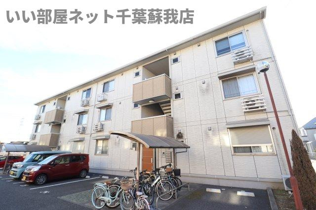 サニーリヴ Bの外観|外はこのようになっています