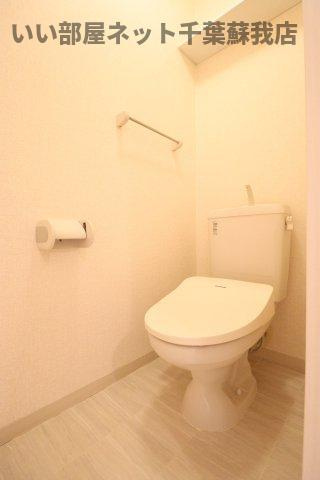 サニーリヴ Bのトイレ|落ち着いたトイレです