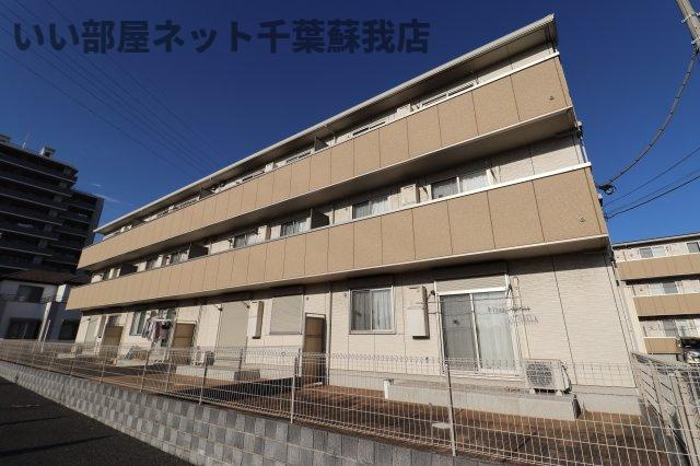 サニーリヴ Bの外観|外はこのようになっています