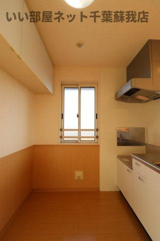 サニーリヴ Bのキッチン|きれいなキッチンです