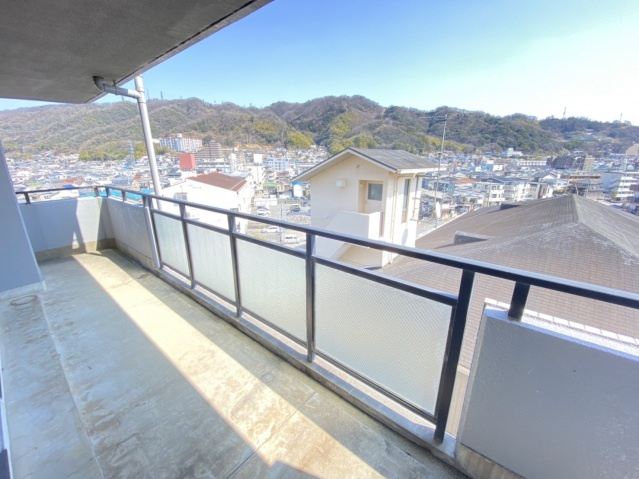【バルコニー】 | グランシャリオ法善寺 | 602号室の画像