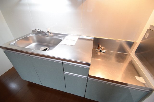 ディアコートのキッチン|2口コンロ設置可能