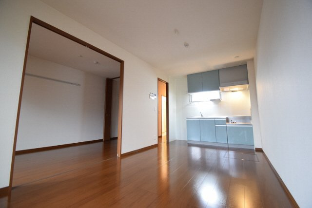 ディアコートの居間・リビング|使い勝手の良い間取りです